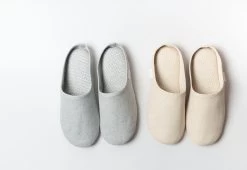 Sasawashi Slippers -Comfortable Home sasawashi moccasin slipper beige 7