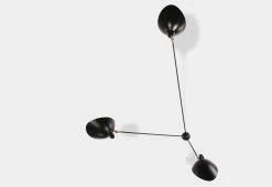 Applique Araignée 3 Bras Fixes, 1955