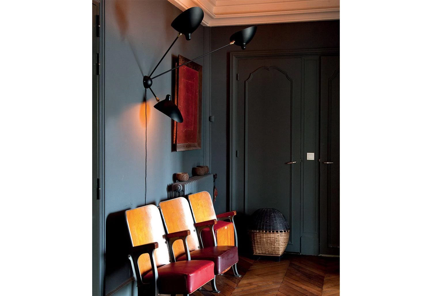 Applique Araignée 3 Bras Fixes, 1955 4 Applique Araignée 3 Bras Fixes, 1955 - Image 4