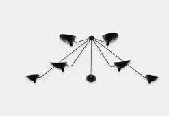 Plafonnier Araignée, 1955 -Comfortable Home serge mouille plafonnier araignee 3