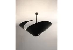 Plafonnier Escargot, 1955 -Comfortable Home serge mouille plafonnier escargot 7