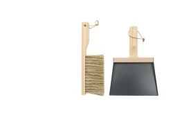 Hand Brush And Dustpan Set -Comfortable Home twentytwentyone Andree Jardin Hand Brush Dustpan Set Black 2