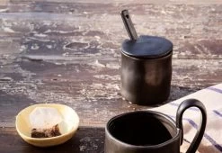 Ferm LIVING Flow Jar With Spoon -Comfortable Home twentytwentyone Ferm Living Flow Jar and spoon 3