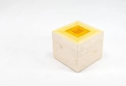 Prism Box -Comfortable Home twentytwentyone Kevin Stamper Prism Box Yellow 4