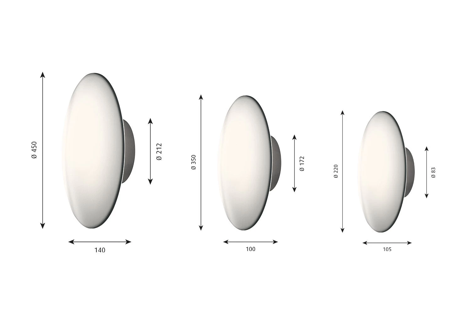 Louis Poulsen AJ Eklipta Wall/Ceiling Light, 1959 4 Louis Poulsen AJ Eklipta Wall/Ceiling Light, 1959 - Image 4