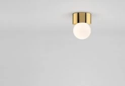 Brass AC Sconce, 2017 10 Brass AC Sconce, 2017 -Comfortable Home twentytwentyone Michael Anastassiades brass ac sonces 5