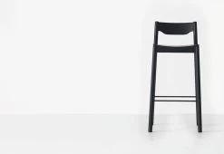 Tangerine Stool With Back, 2014