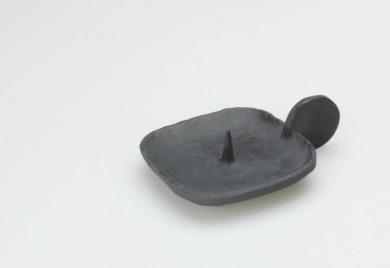 Cast Iron Candlestick Holder 1 Cast Iron Candlestick Holder