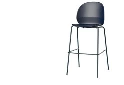 Fritz Hansen N02 Recycled Stool -Comfortable Home twentytwentyone fritz hansen nendo N02 bar stool darkblue