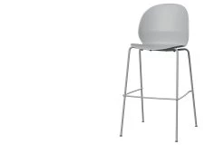 Fritz Hansen N02 Recycled Stool -Comfortable Home twentytwentyone fritz hansen nendo N02 bar stool grey