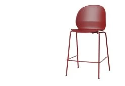 Fritz Hansen N02 Recycled Stool -Comfortable Home twentytwentyone fritz hansen nendo N02 counter stool darkred