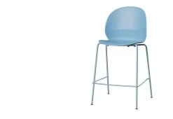 Fritz Hansen N02 Recycled Stool -Comfortable Home twentytwentyone fritz hansen nendo N02 counter stool lightblue