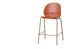 Fritz Hansen N02 Recycled Stool -Comfortable Home twentytwentyone fritz hansen nendo N02 counter stool orange