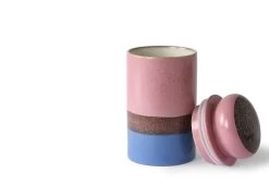 70s Ceramic Storage Jar, Reef -Comfortable Home twentytwentyone hkliving 70s ceramic storage jar reef 3