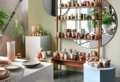 70s Side Plates, Set Of 2, Bark -Comfortable Home twentytwentyone hkliving side plates set bark 8