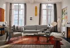 Vitra Tabouret Métallique, 1936 -Comfortable Home twentytwentyone vitra jean prouve tabouret metallique lifestyle 1