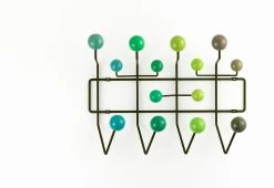 Vitra Eames Hang It All, 1953 -Comfortable Home vitra eames hang it all twentytwentyone green