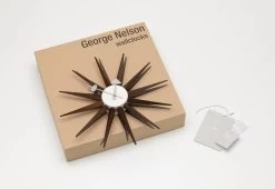 Vitra Sunburst Clock, 1948 -Comfortable Home vitra george nelson sunburst clock 10