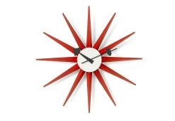 Vitra Sunburst Clock, 1948 -Comfortable Home vitra george nelson sunburst clock 2
