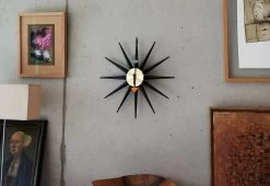 Vitra Sunburst Clock, 1948 -Comfortable Home vitra george nelson sunburst clock featured 1