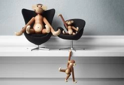 Rosendahl Wooden Mini Monkey -Comfortable Home wooden monkey mini lifestyle 4